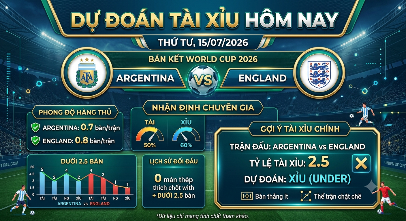 dự đoán tài xỉu hôm nay